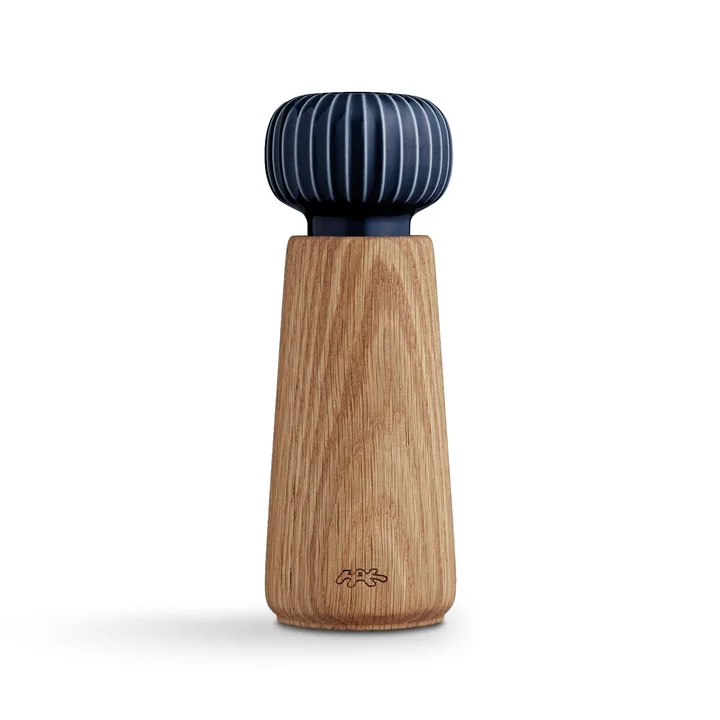 Hammershøi moinho de especiarias grande - Indigo, 18 cm - Kähler