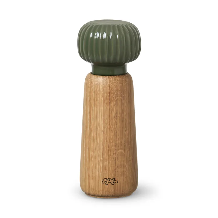 Hammershøi moinho de especiarias grande - Verde-escuro, 18 cm - Kähler