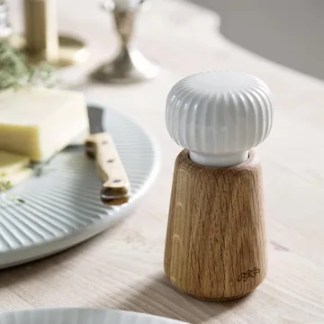 Hammershøi moinho de especiarias pequeno - Branco, 14 cm - Kähler
