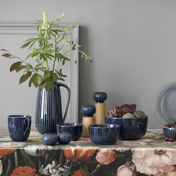 Hammershøi moinho de especiarias pequeno - Indigo, 14 cm - Kähler