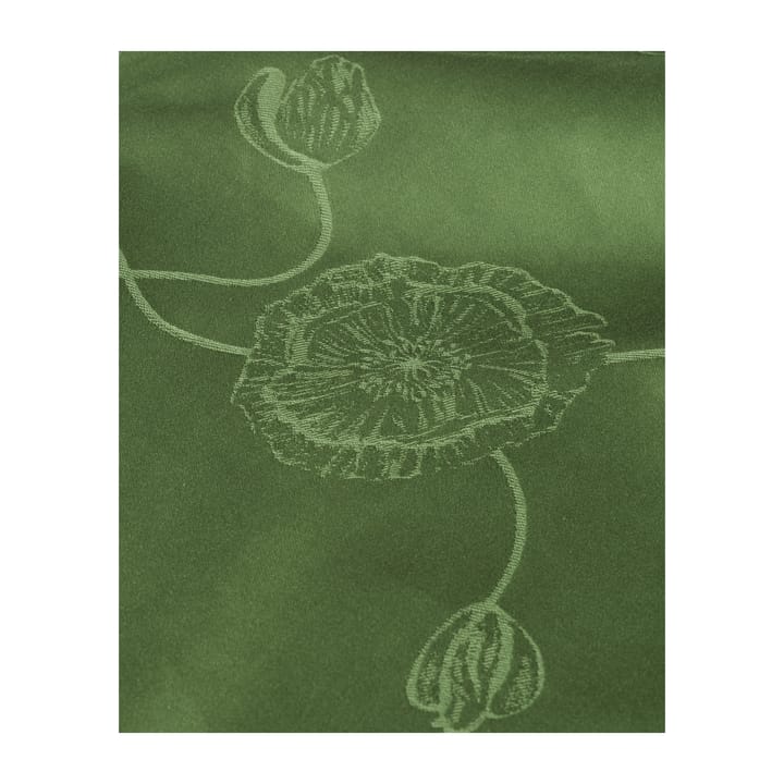 Hammershøi Poppy damask toalha de mesa verde - 150x200 cm - Kähler