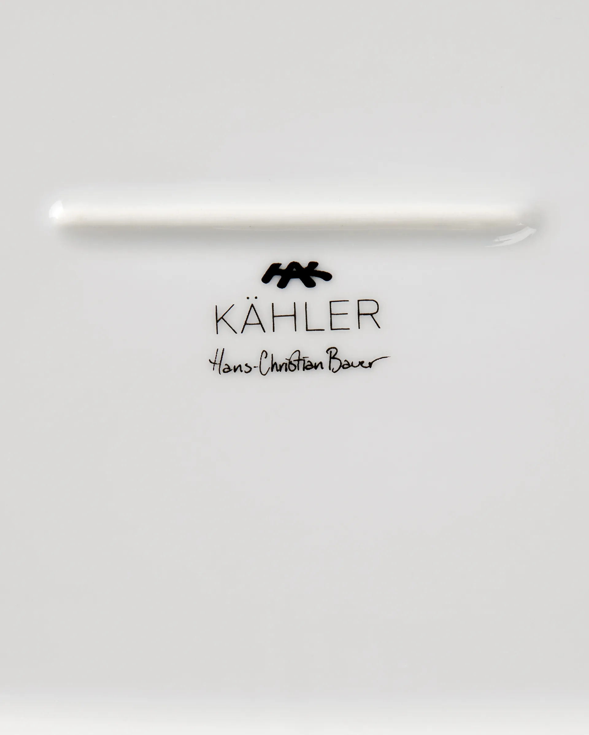 Hammershøi prato de servir oval 40x22.5 cm, Branco Kähler