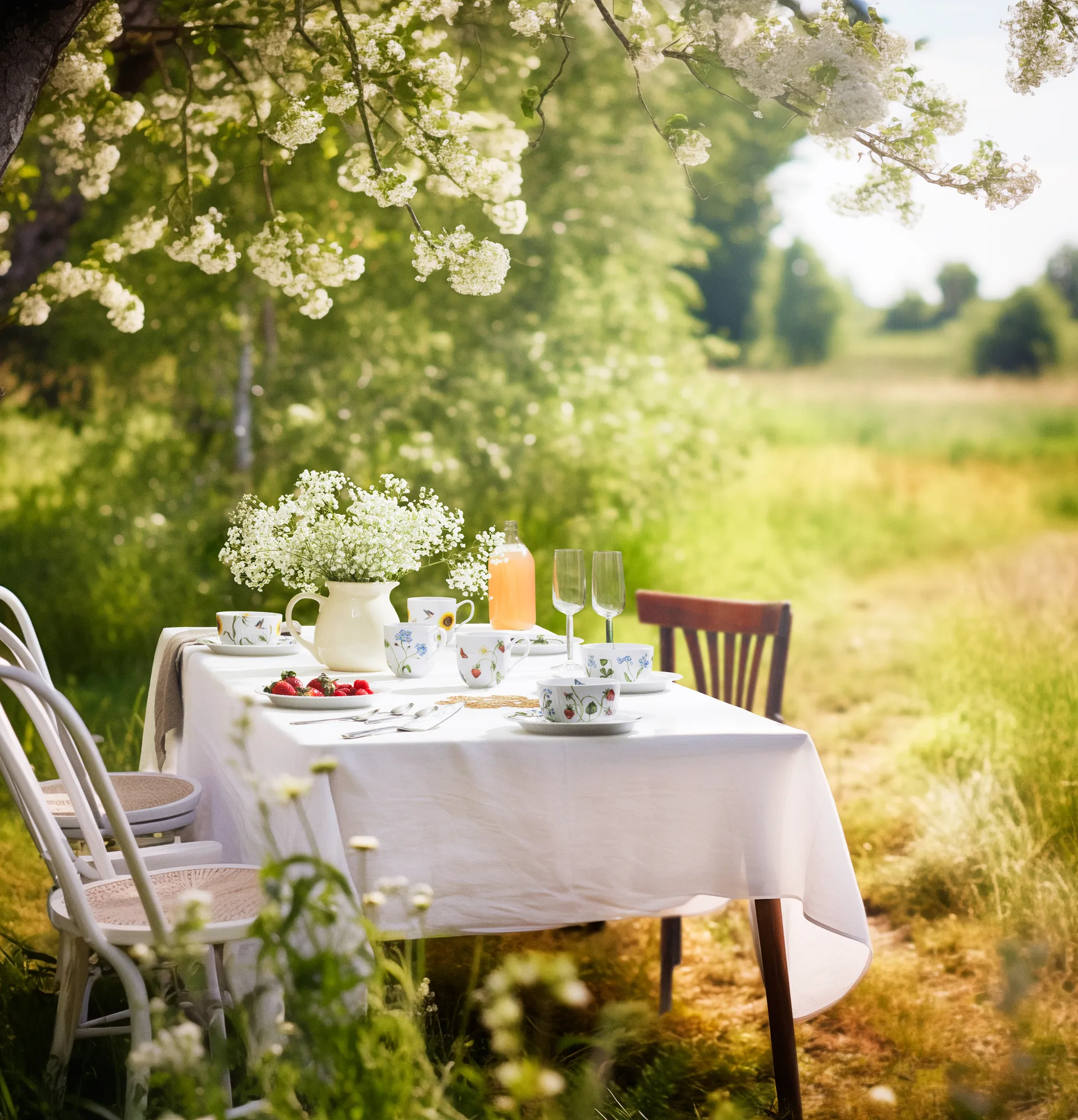 Hammershøi verão caneca 33 cl, Sunflower Kähler