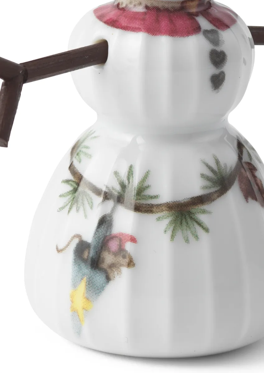 Menina de neve Hammershøi Christmas, Branco Kähler