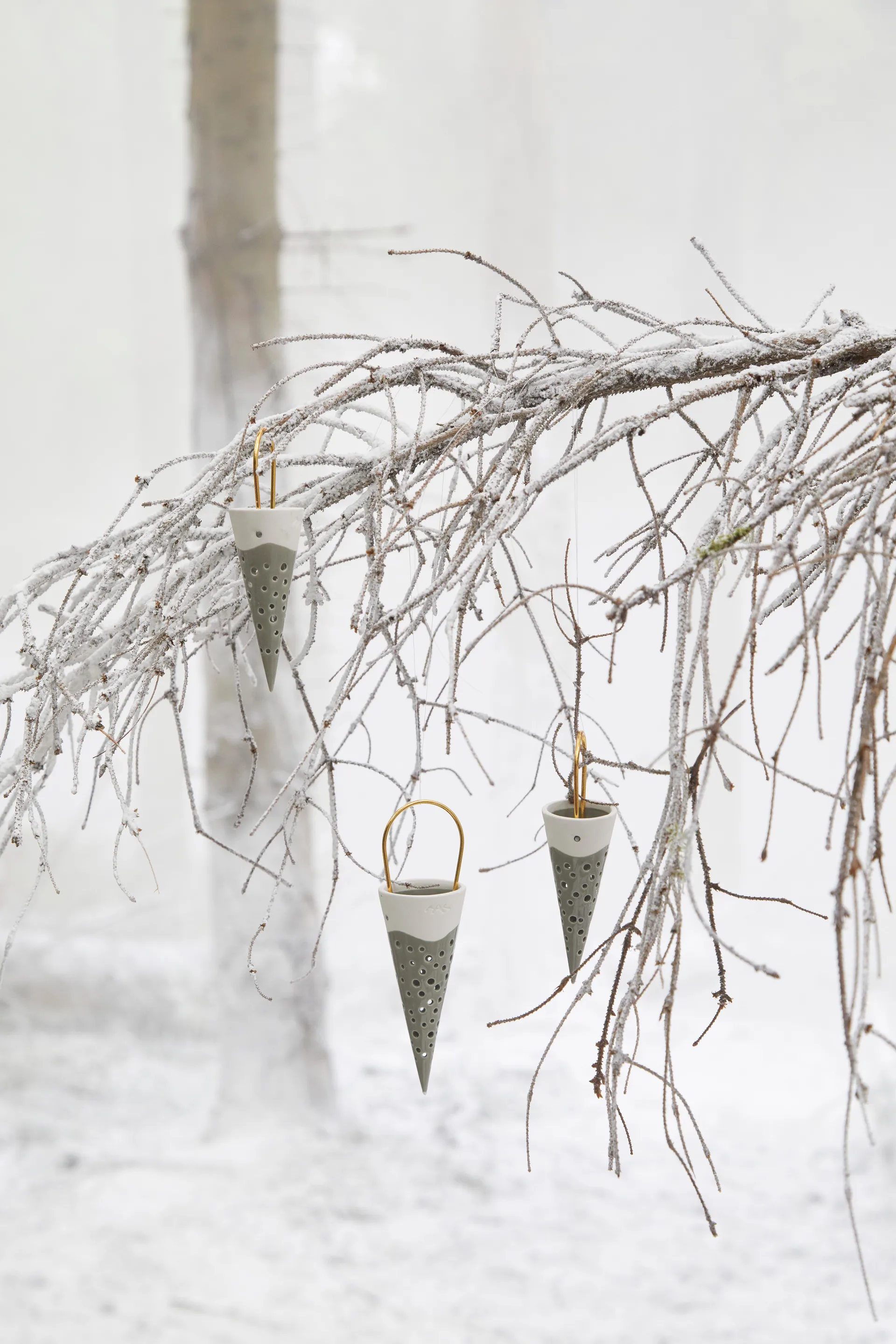 Nobili julstrut enfeite de Natal 18 cm, Verde Kähler