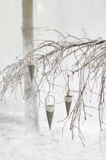 Nobili julstrut enfeite de Natal 18 cm - Verde - Kähler