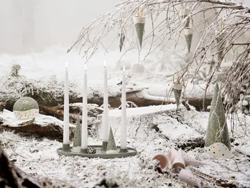 Nobili julstrut enfeite de Natal 18 cm - Verde - Kähler