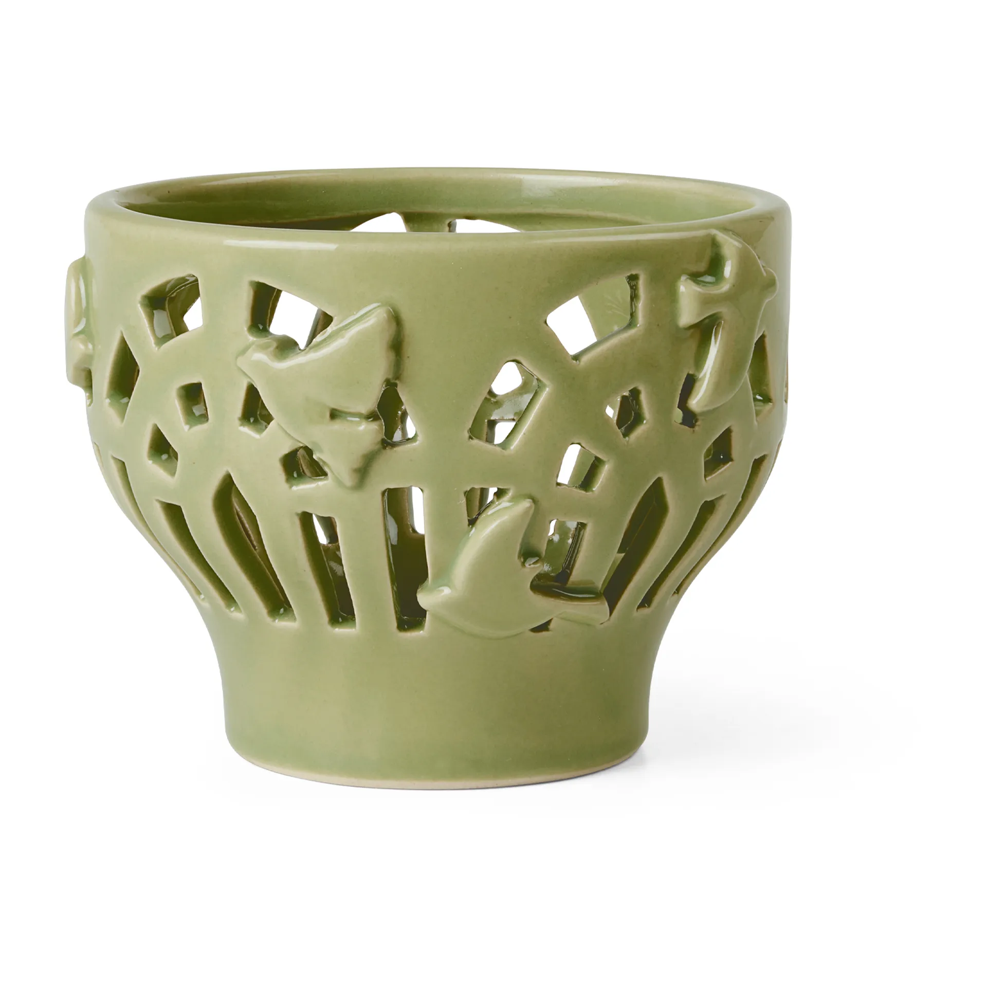 Orangery suporte de vela Ø9 cm, Spring leaf Kähler