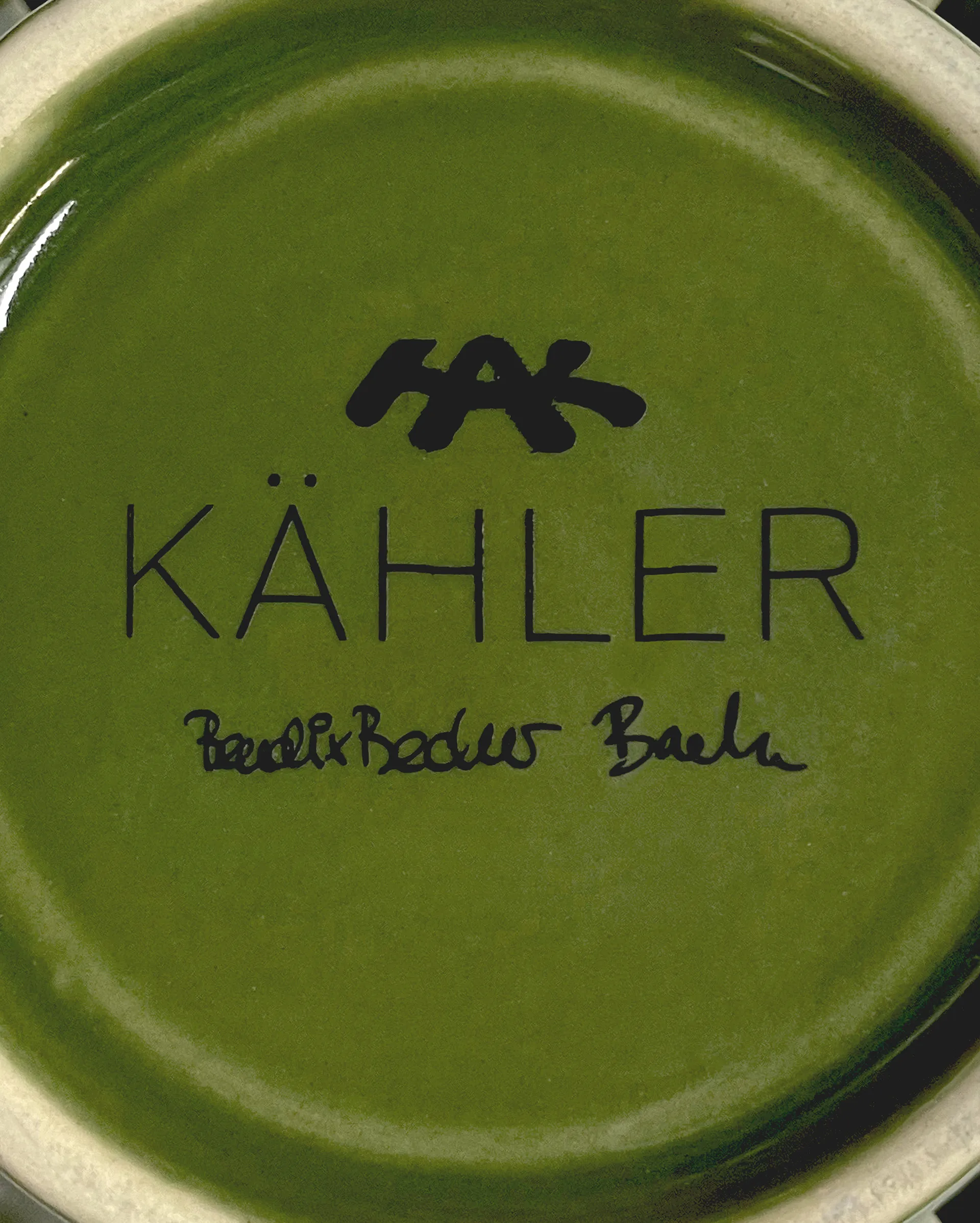 Orangery suporte de vela Ø9 cm, Verde jardim Kähler