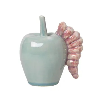 Poppery maçã com decoração de larva - Mint-rosa - Kähler