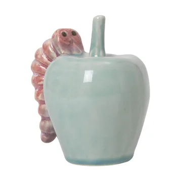 Poppery maçã com decoração de larva - Mint-rosa - Kähler