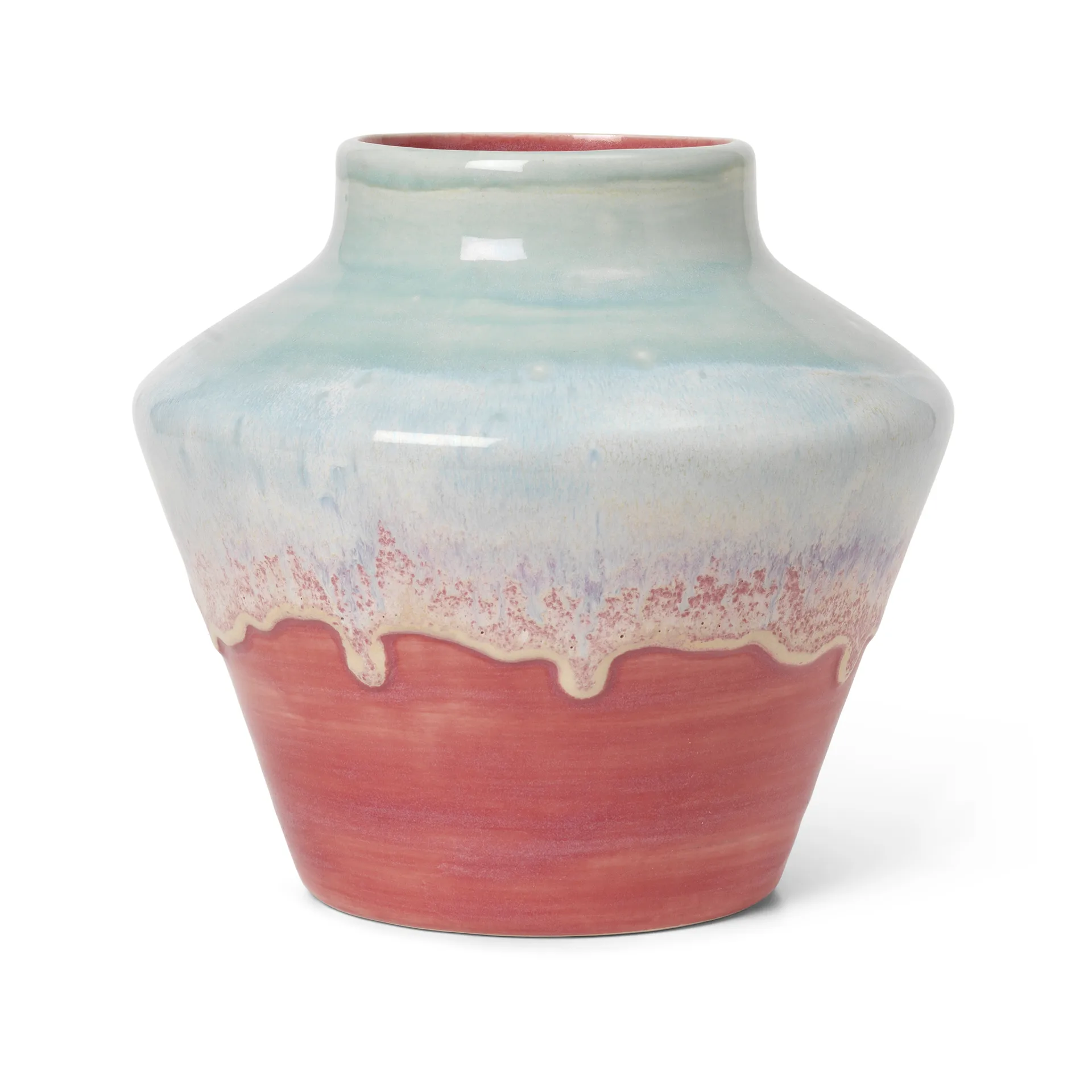 Poppery vaso 20,5 cm, Mint-rosa Kähler