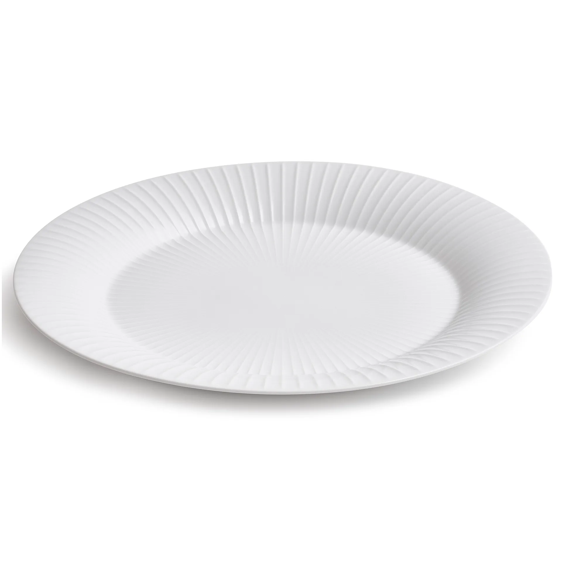 Prato Hammershøi 34 cm, Branco Kähler