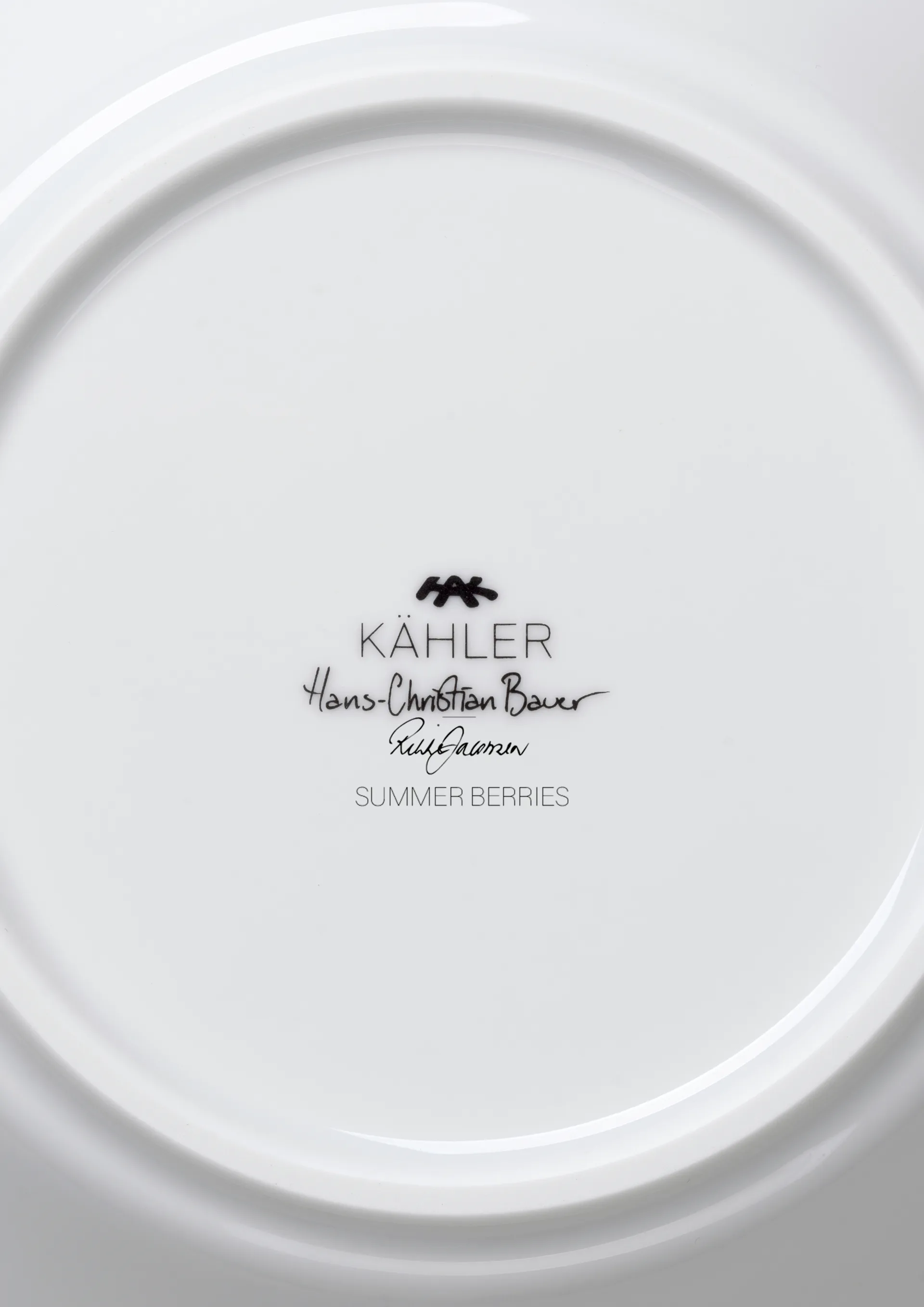 Prato Hammershøi Summer Ø21 cm, Summer berries Kähler