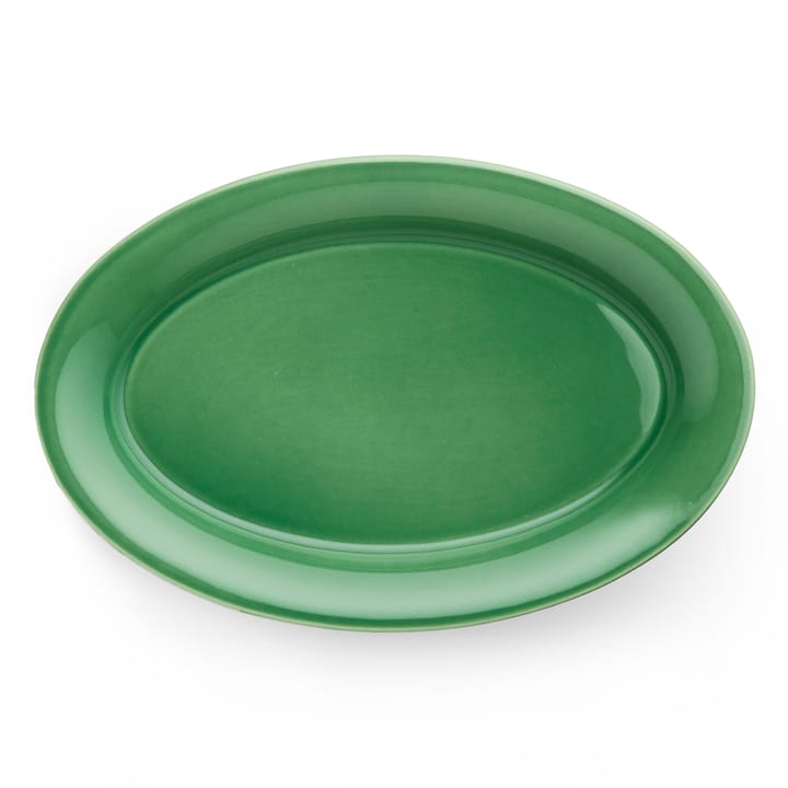 Prato oval Ursula 18,5x28 cm, dark green Kähler