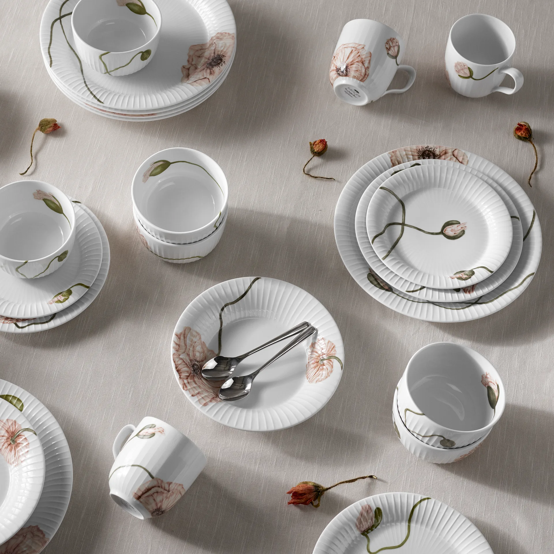 Prato pequeno Hammershøi Poppy 19 cm, branco Kähler