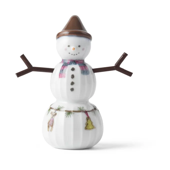 Rapaz de neve Hammershøi Christmas, Branco Kähler