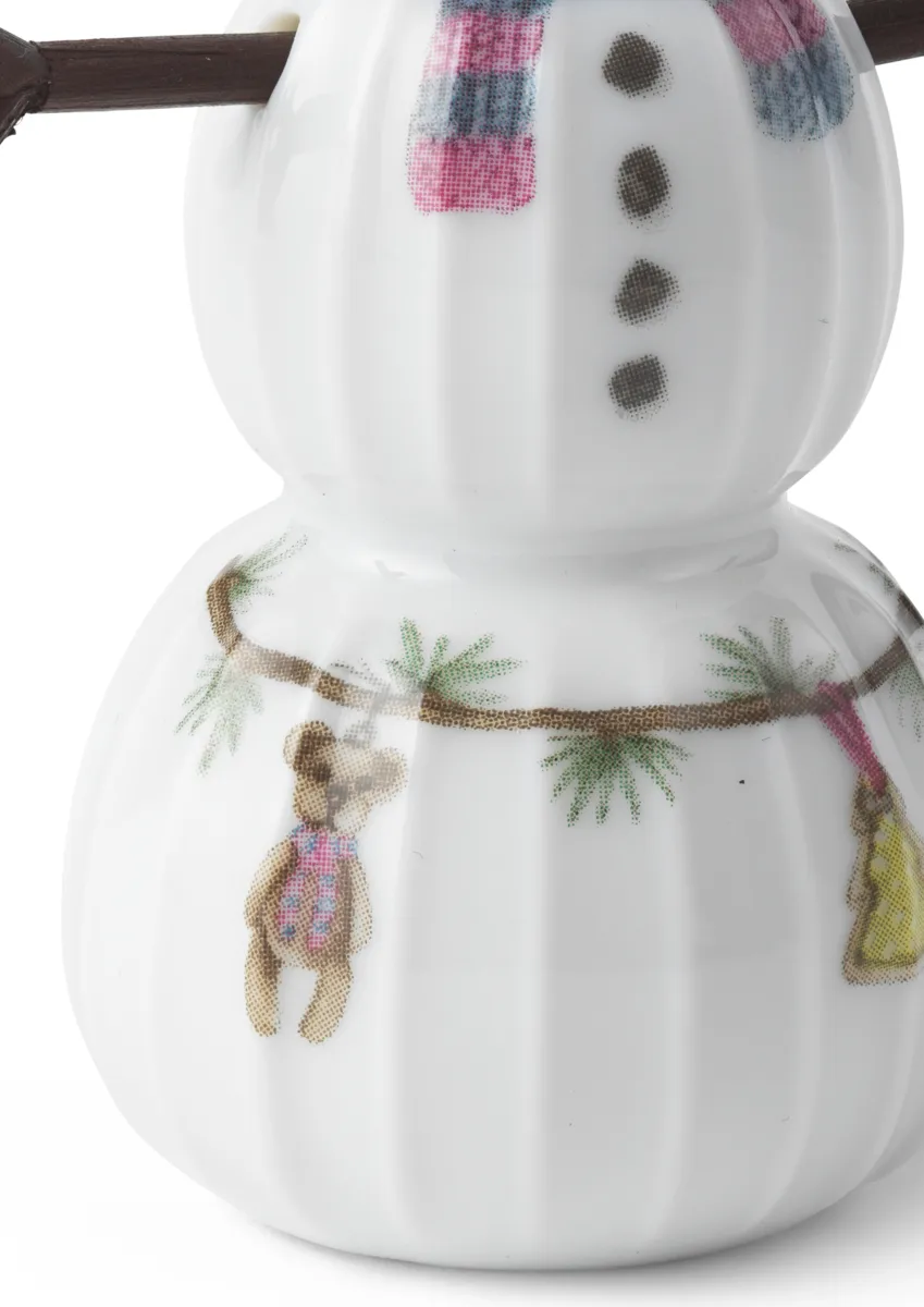 Rapaz de neve Hammershøi Christmas, Branco Kähler