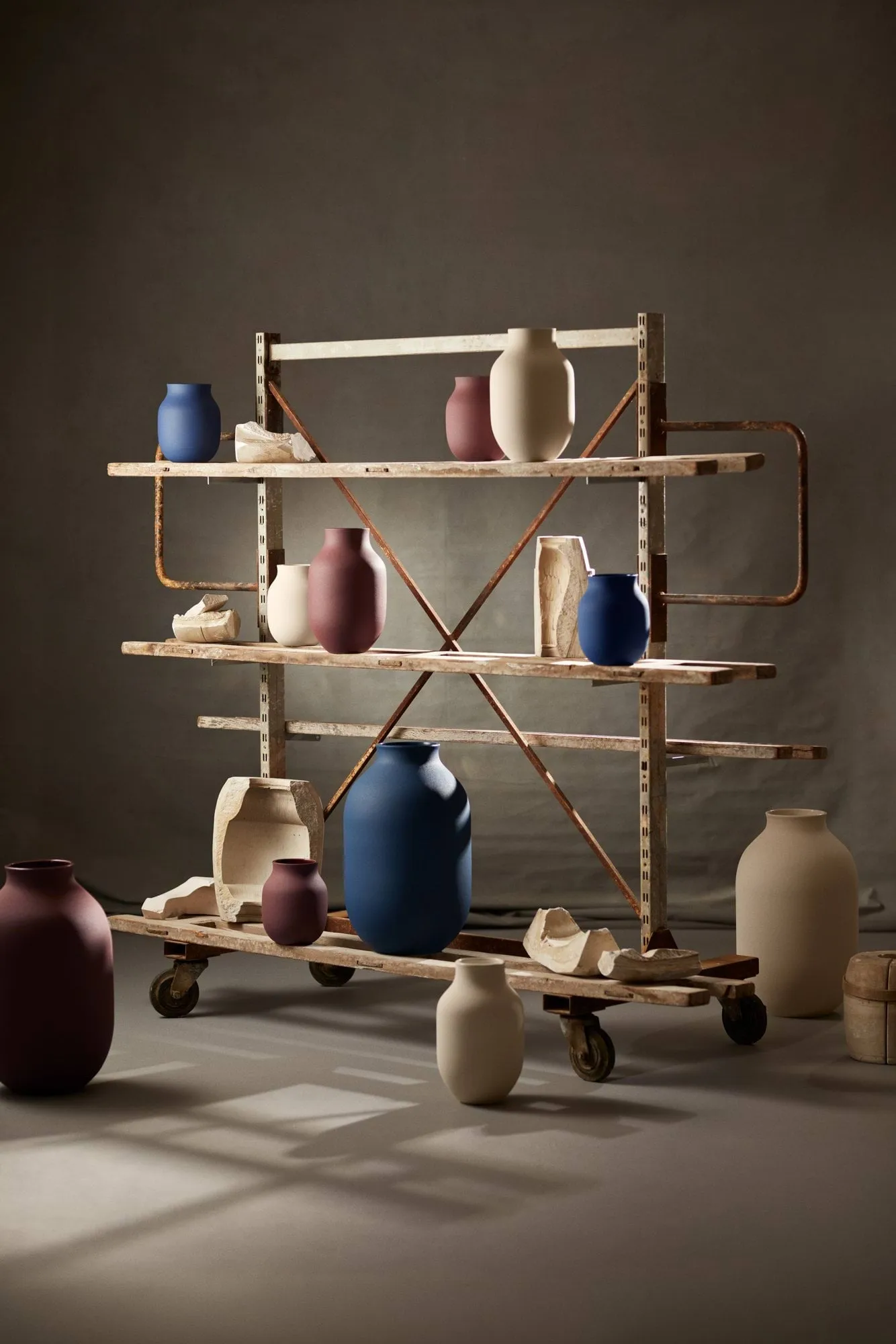 Studio Omaggio jarra, Areia, 50 cm Kähler