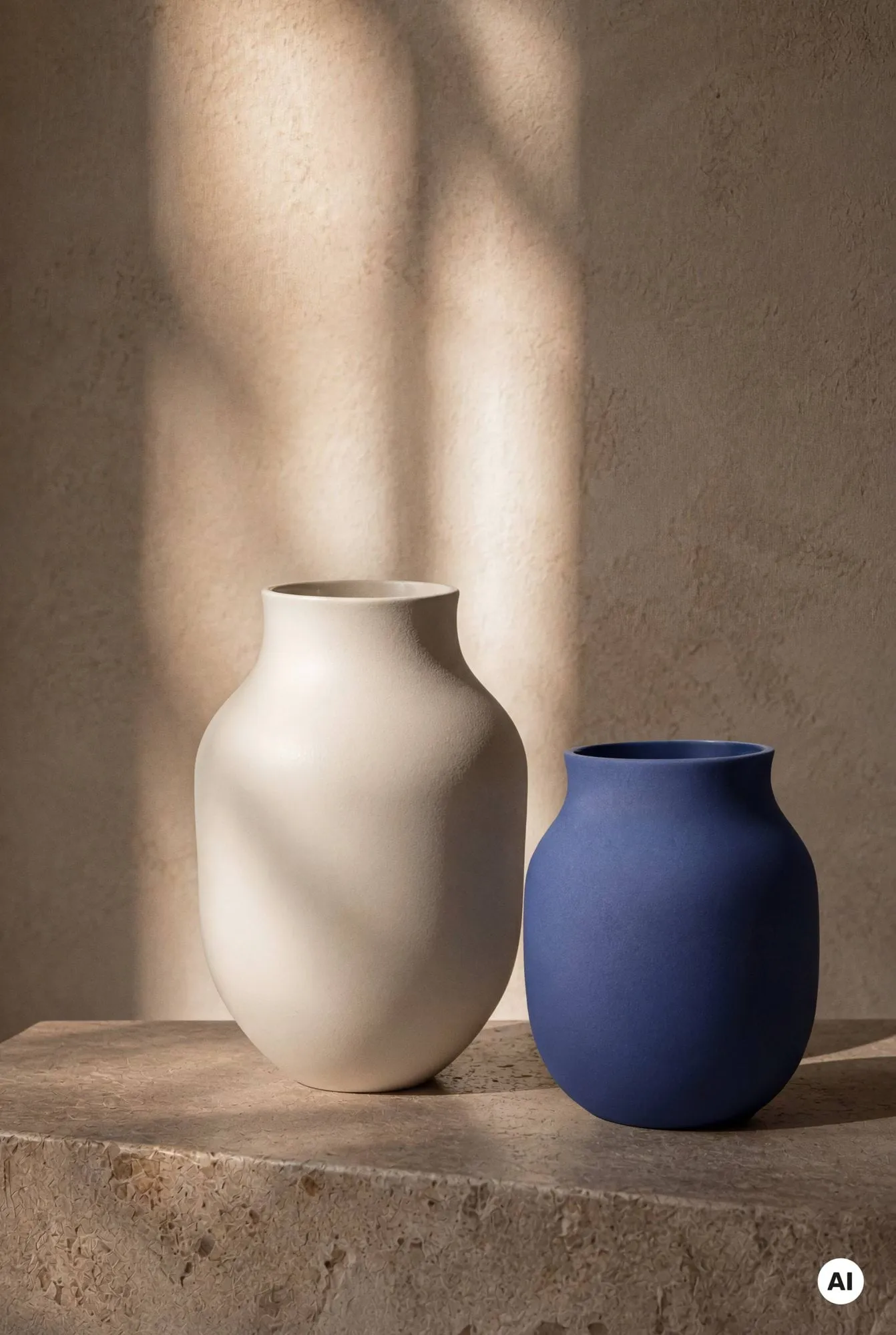 Studio Omaggio jarra, Azul, 20 cm Kähler