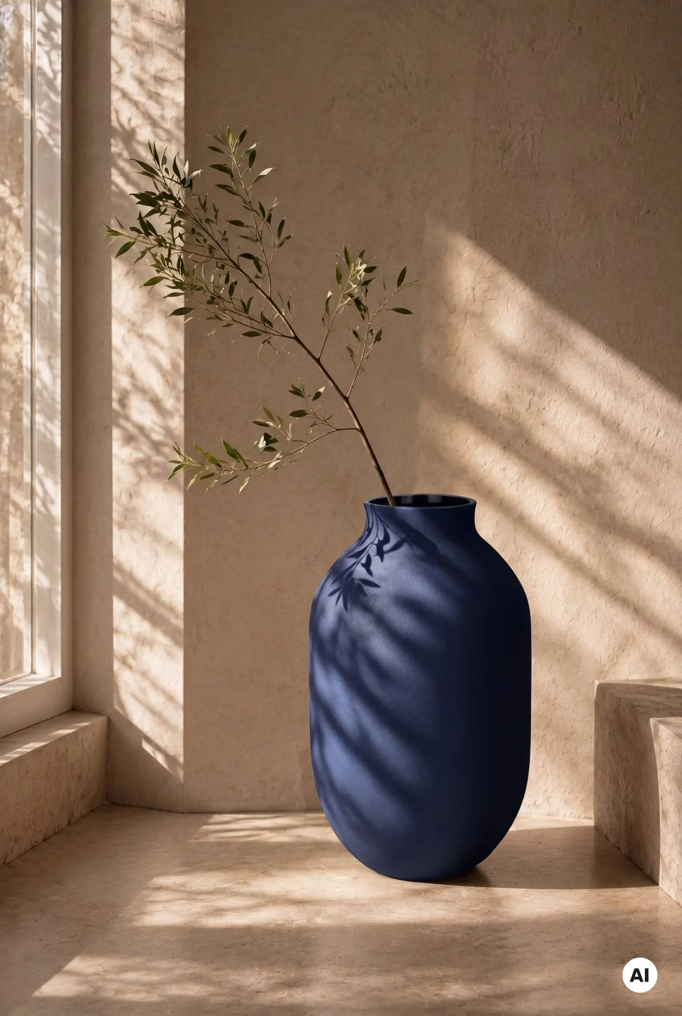 Studio Omaggio jarra, Azul, 50 cm Kähler