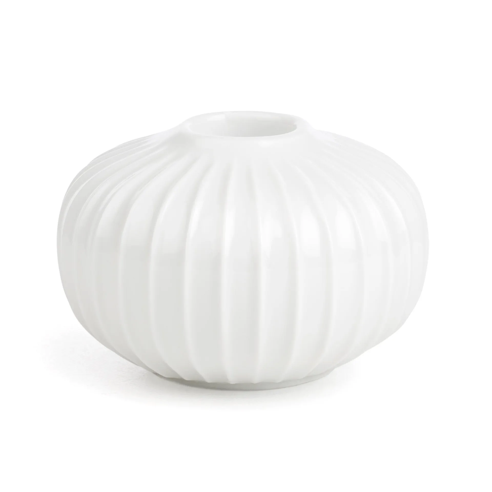 Suporte de velas Hammershøi pequeno, branco Kähler