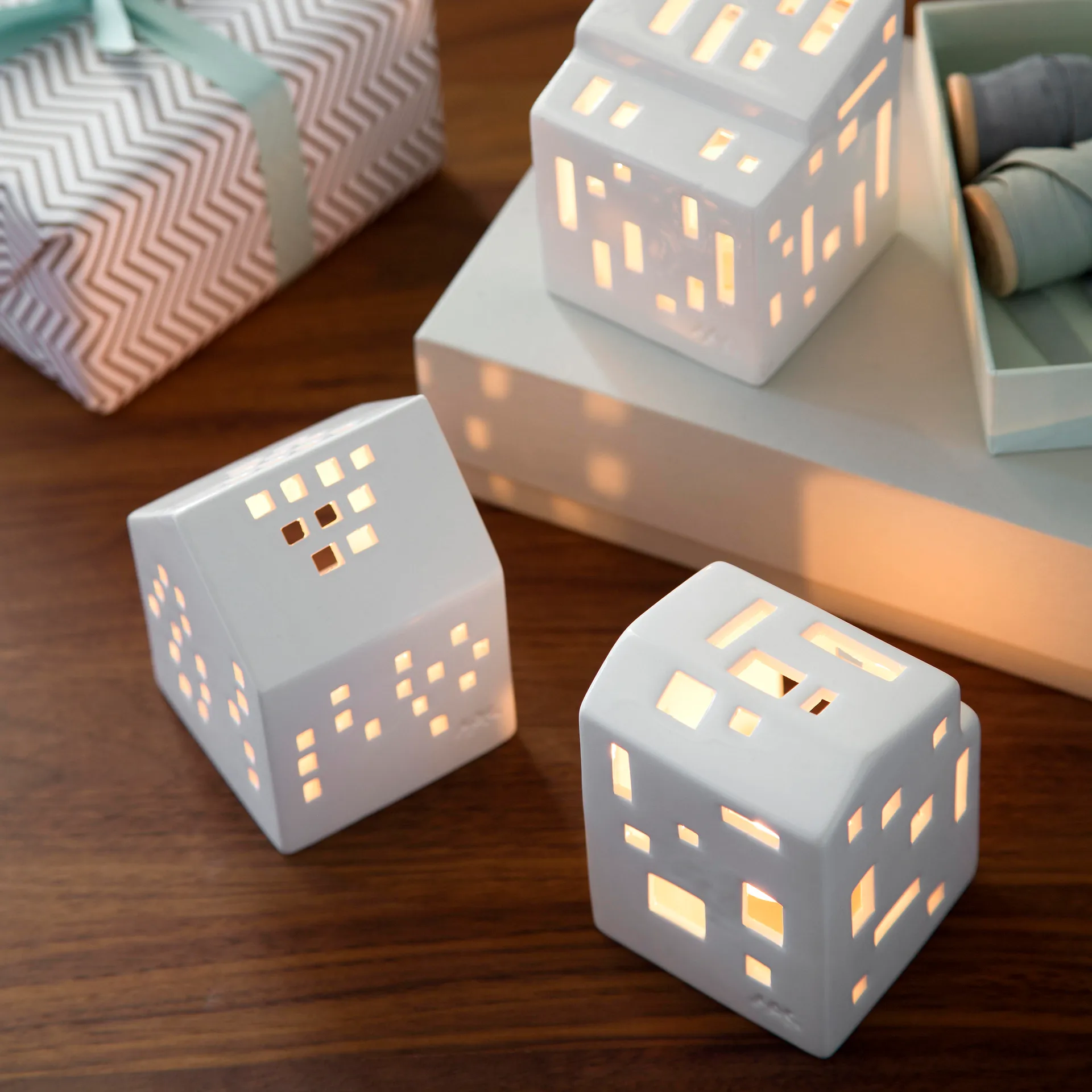 Suporte de velas pequeno Urbania, classic Kähler