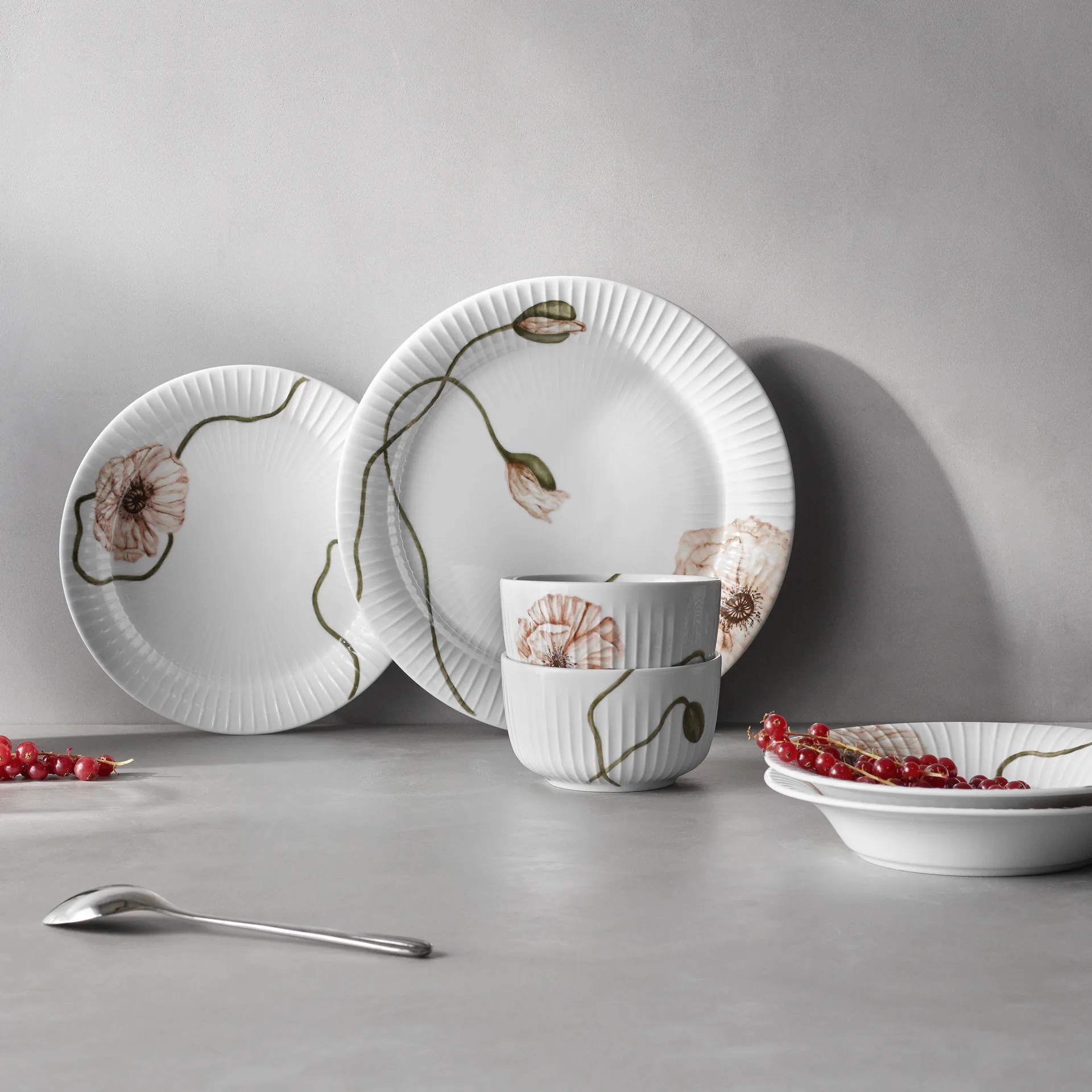 Tigela Hammershøi Poppy 12 cm, branco Kähler