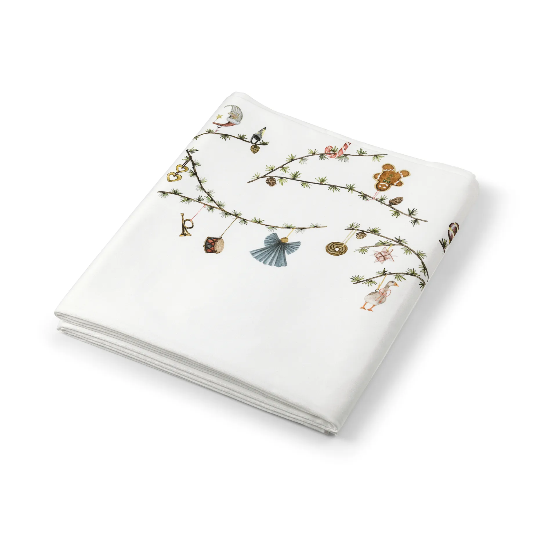 Toalha de mesa Hammershøi Christmas 150x320 cm, Branco Kähler