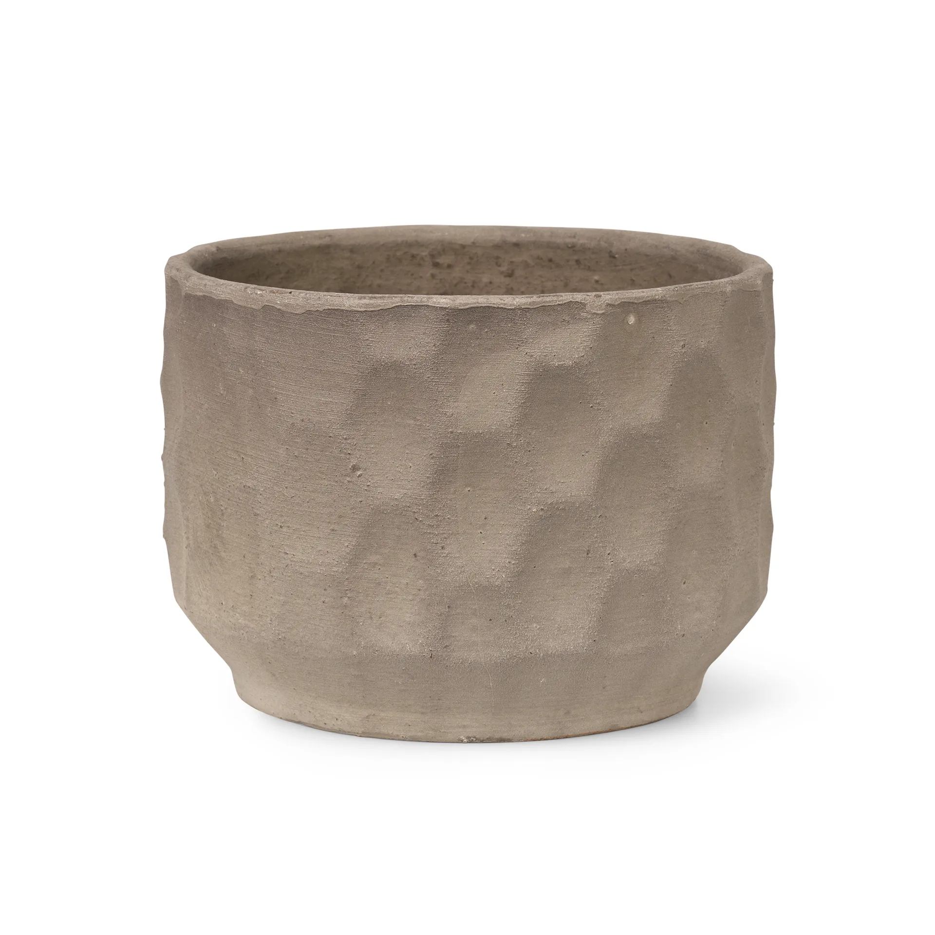 Vaso de flores light sand Gro, Ø16,5 cm Kähler
