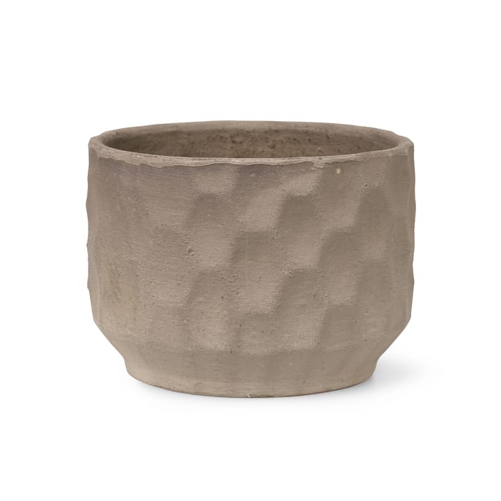 Vaso de flores light sand Gro , Ø16,5 cm Kähler