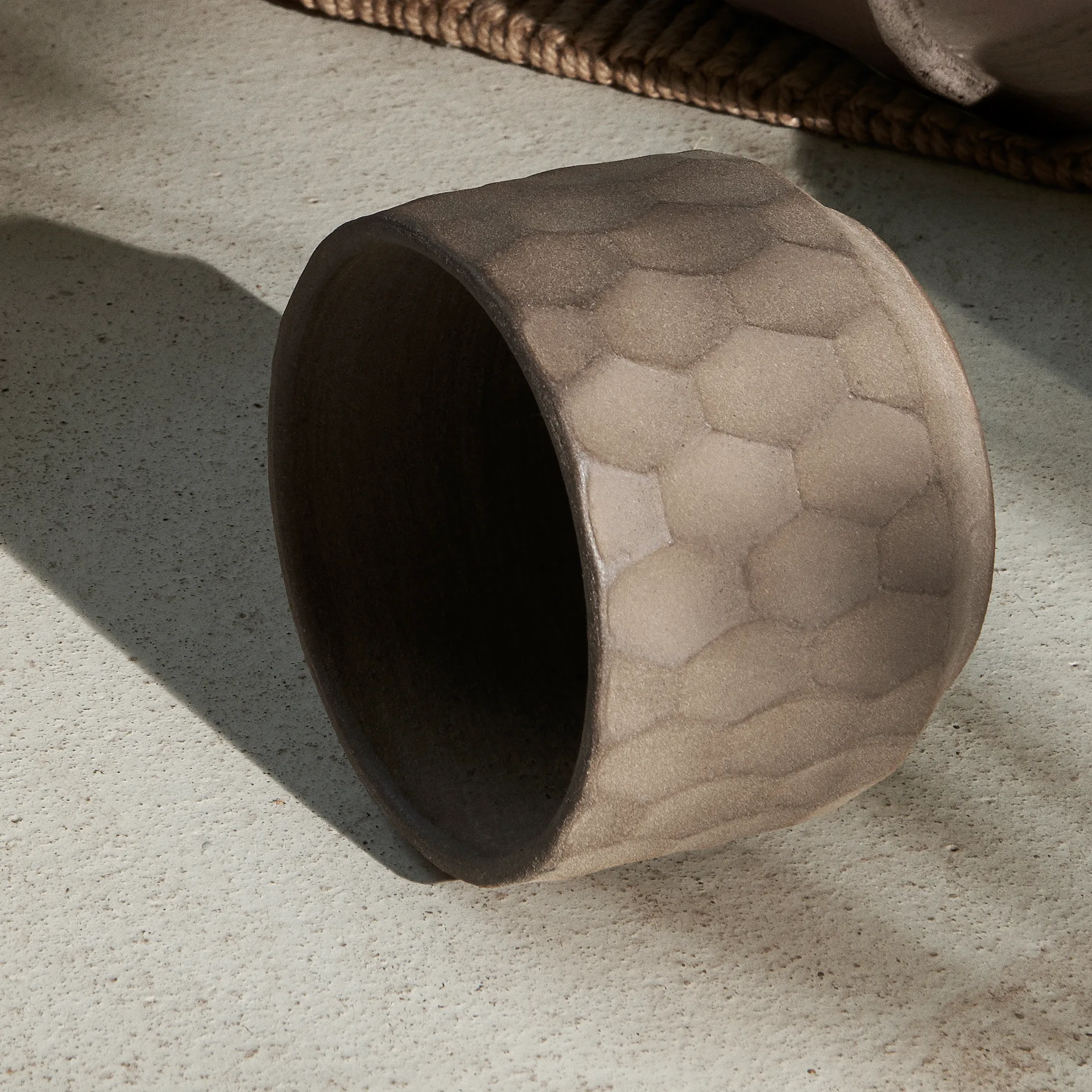 Vaso de flores light sand Gro, Ø16,5 cm Kähler