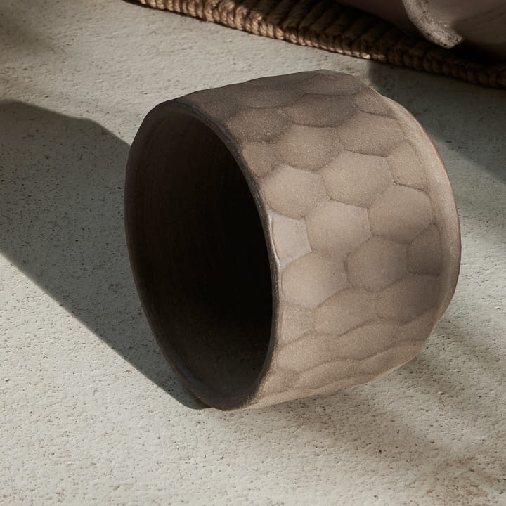 Vaso de flores light sand Gro , Ø16,5 cm Kähler
