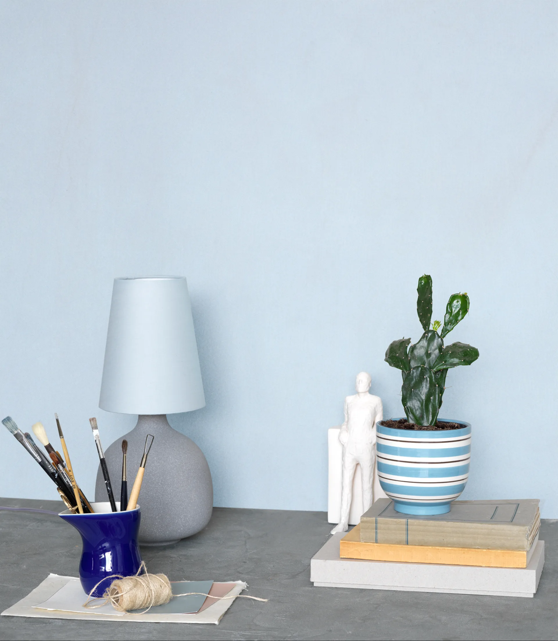 Vaso de flores Omaggio Nuovo Ø12 cm, Médio azul Kähler