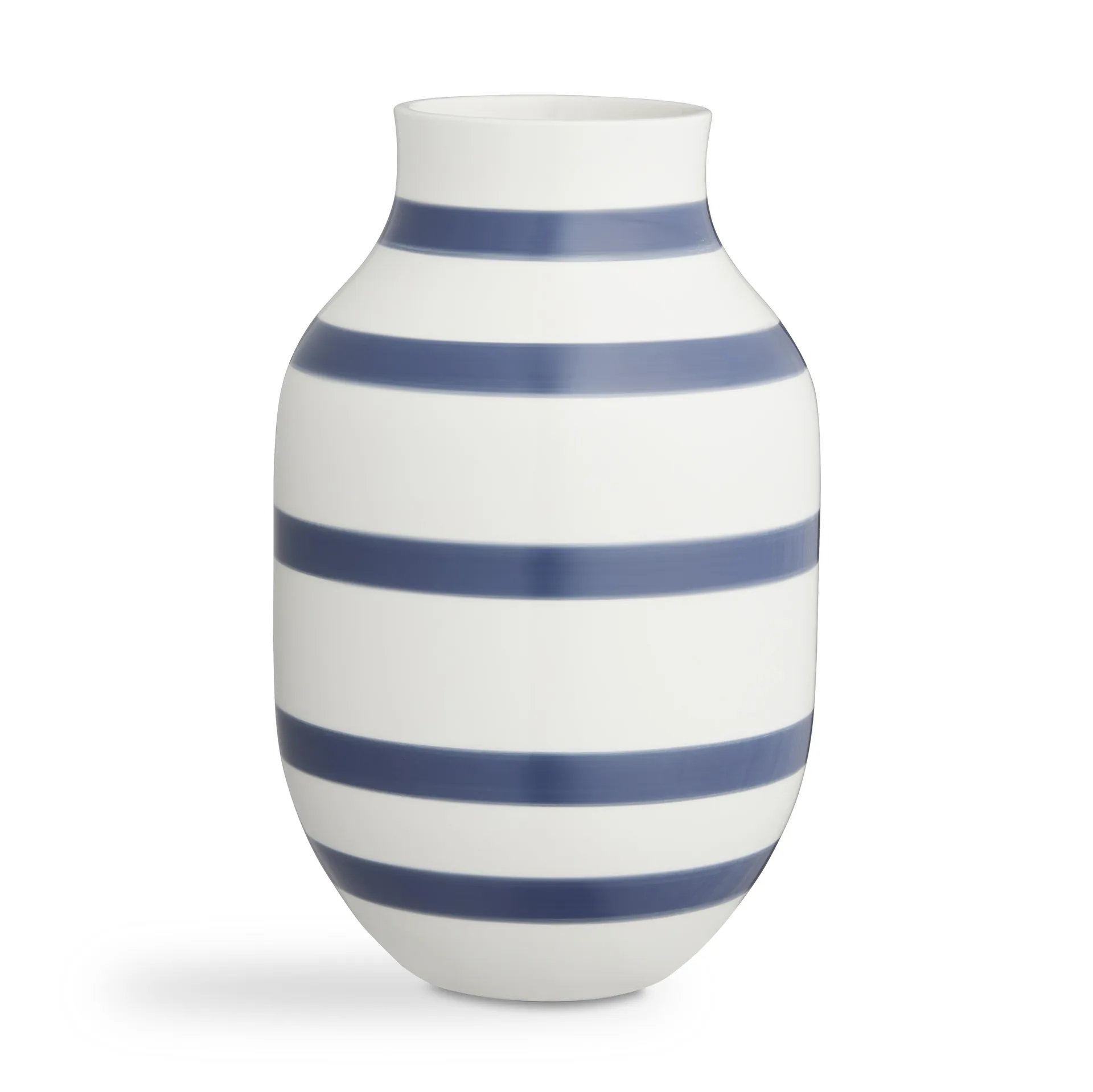 Vaso grande Omaggio, azul aço Kähler