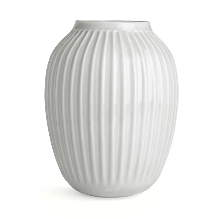 Vaso Hammershøi - Branco, grande 25,5 cm - Kähler