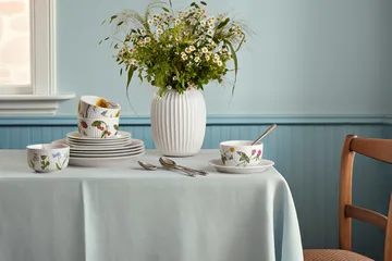 Vaso Hammershøi - Branco, médio 21 cm - Kähler
