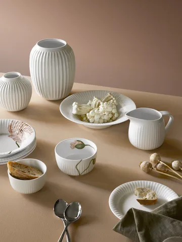 Vaso Hammershøi - Branco, médio 21 cm - Kähler