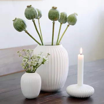 Vaso Hammershøi - Branco, mini 10 cm - Kähler