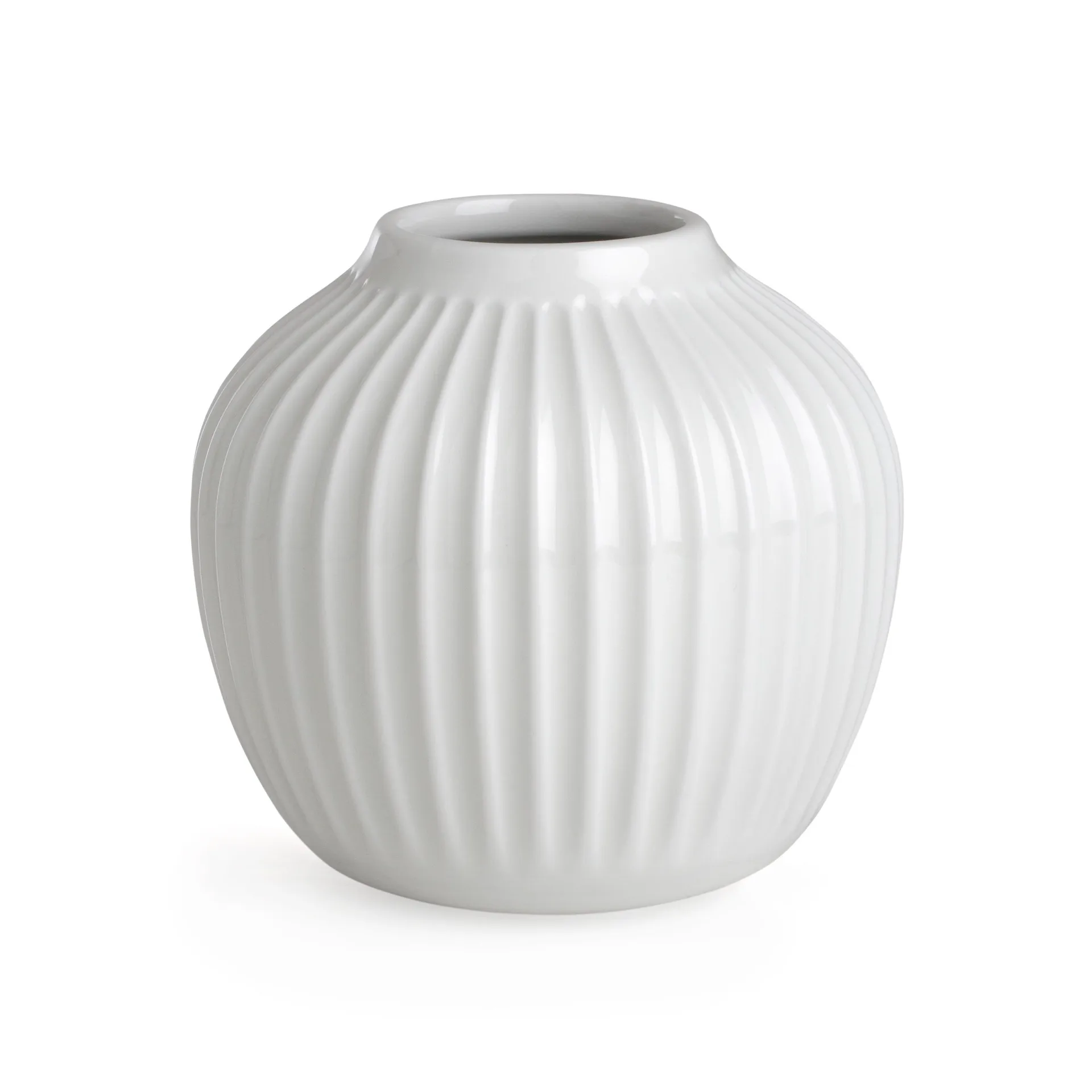 Vaso Hammershøi, Branco, pequeno 13 cm Kähler