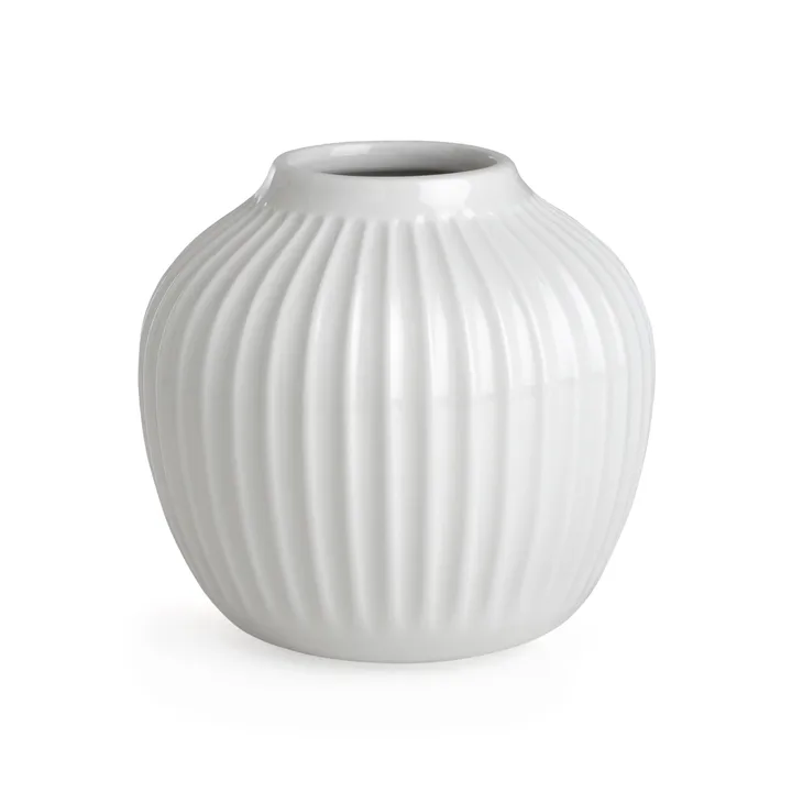 Vaso Hammershøi - Branco, pequeno 13 cm - Kähler
