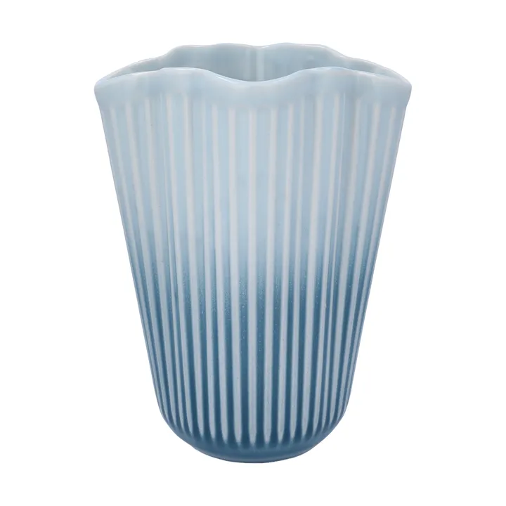 Vaso Hammershøi unfold - Azul, 20,5 cm - Kähler