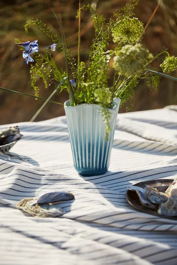 Vaso Hammershøi unfold - Azul, 20,5 cm - Kähler