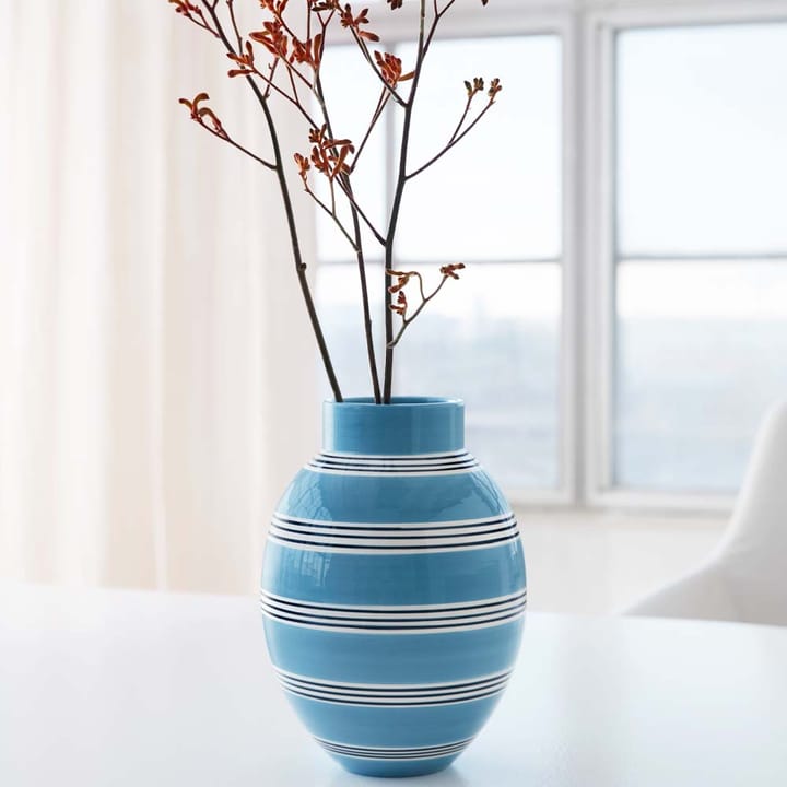 Vaso Omaggio Nuovo, Azul A30 cm Kähler