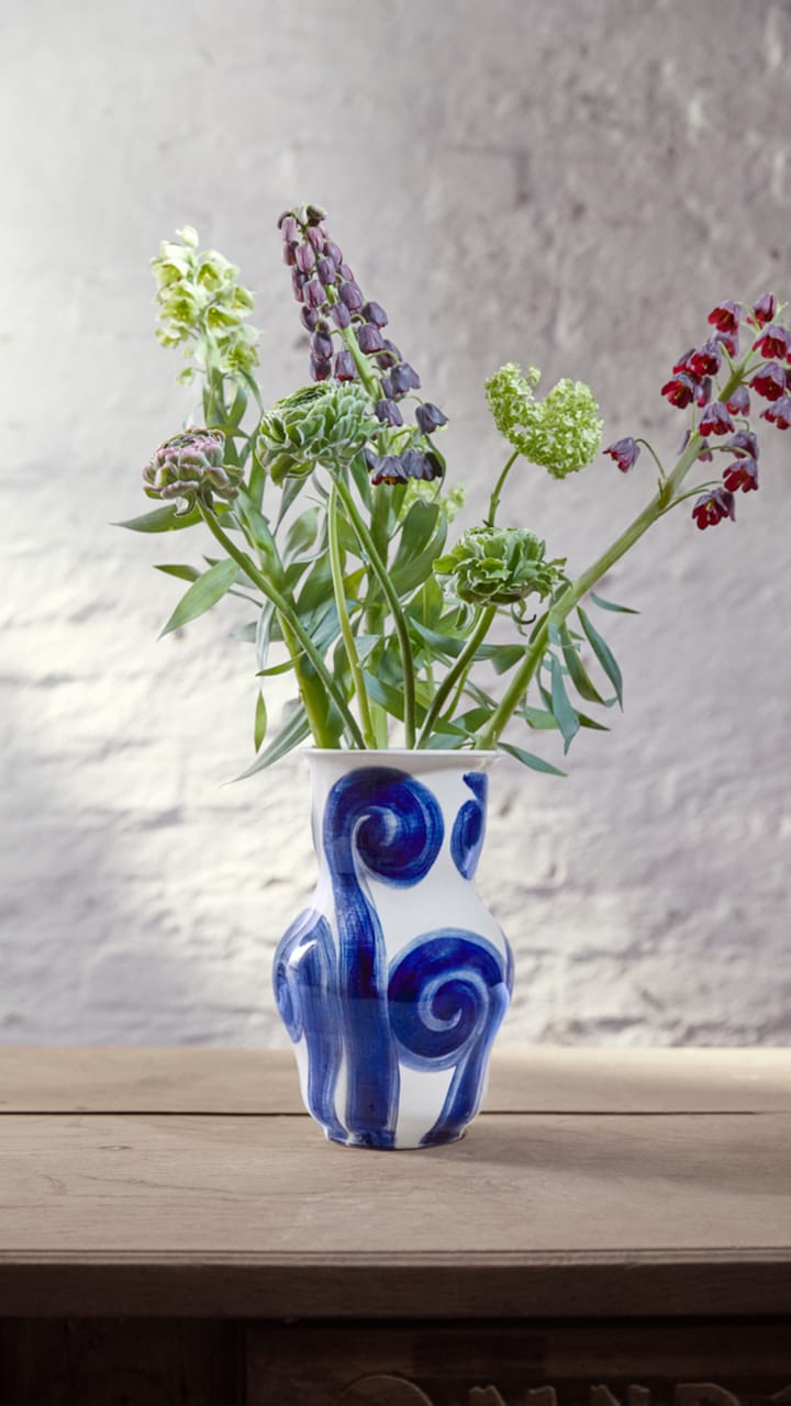 Vaso Tulle 22,5 cm , Azul Kähler