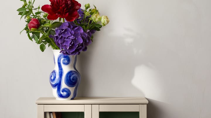 Vaso Tulle 22,5 cm , Azul Kähler