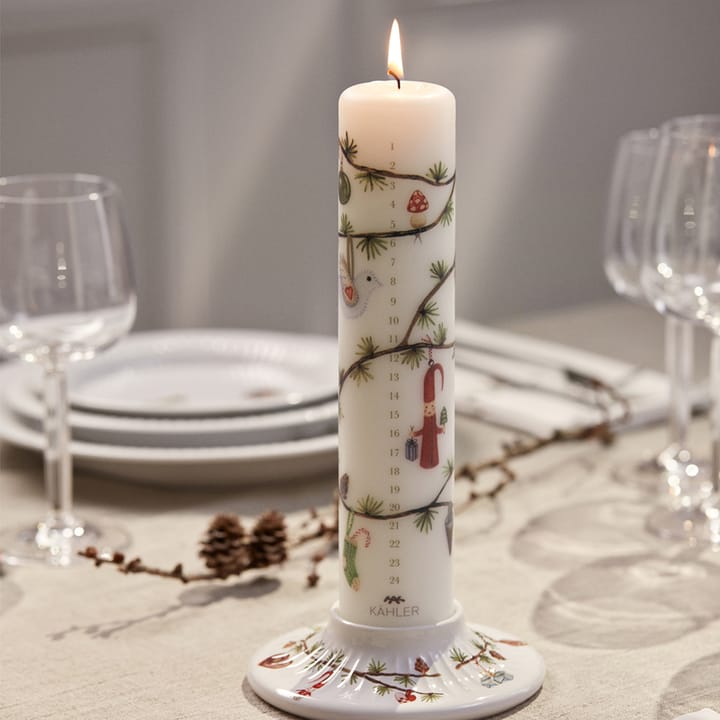 Vela de advento Hammershøi Christmas Ø5 cm, 2023  Kähler
