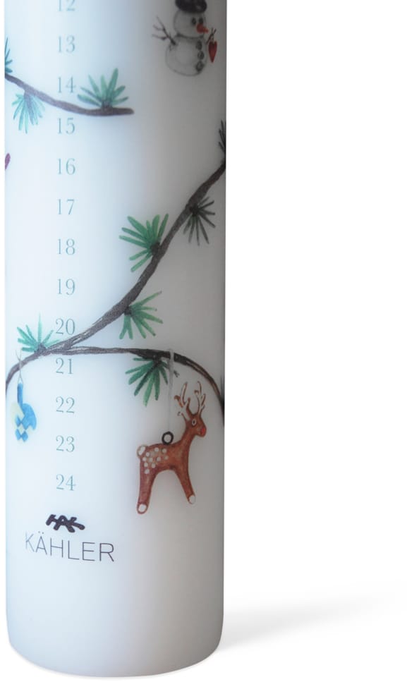 Vela de advento Hammershøi Christmas Ø5 cm, 2024 Kähler