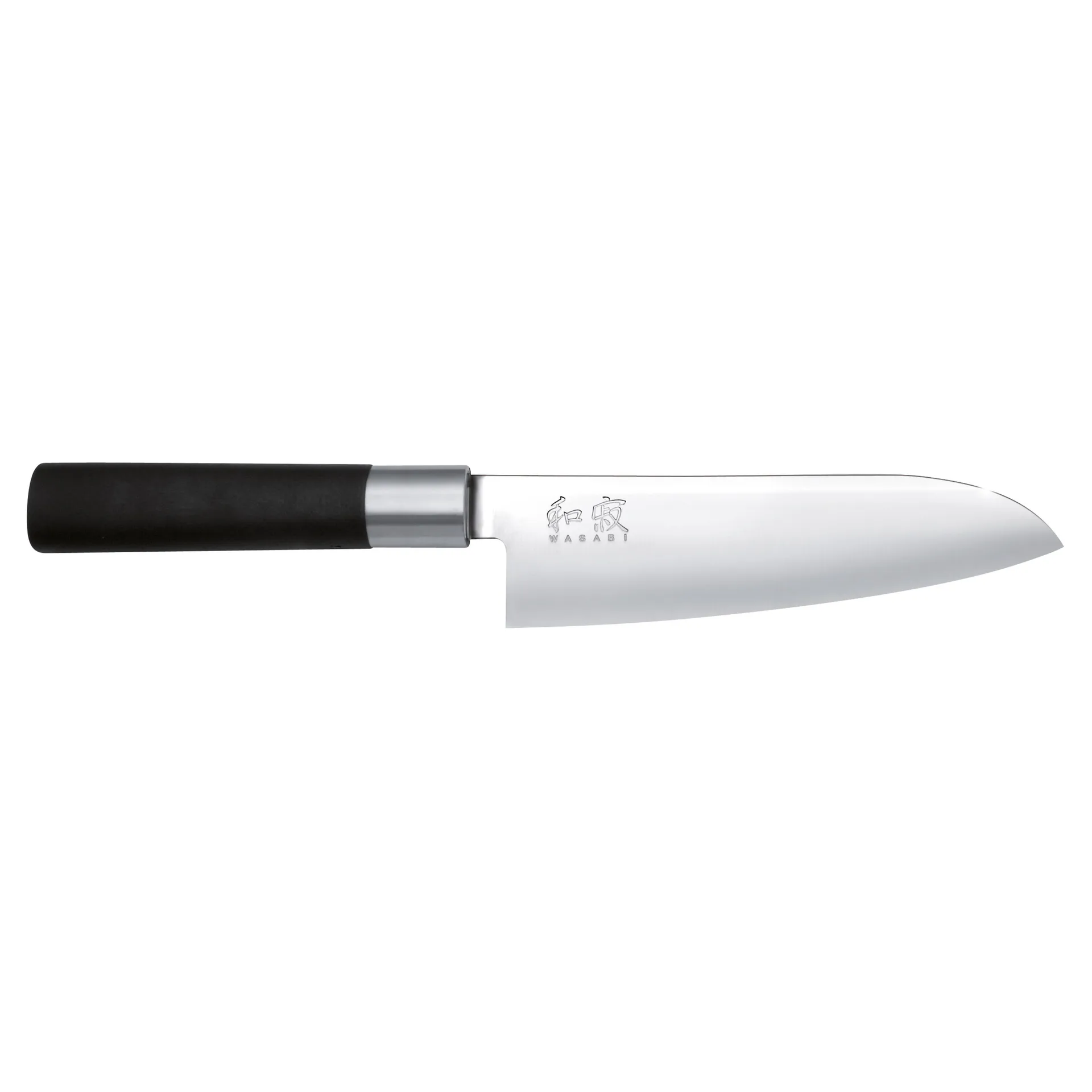 Faca santoku Kai Wasabi Black , 16,5 cm KAI