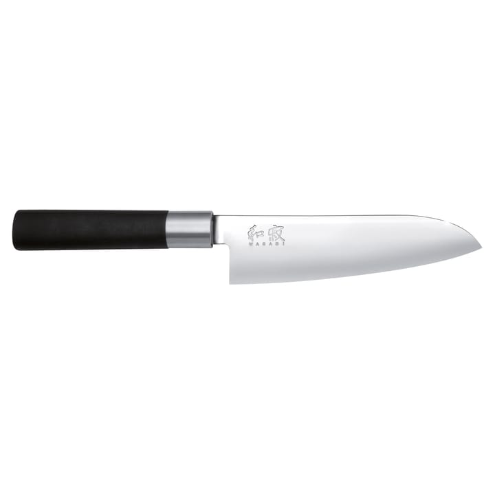 Faca santoku Kai Wasabi Black  - 16,5 cm - KAI